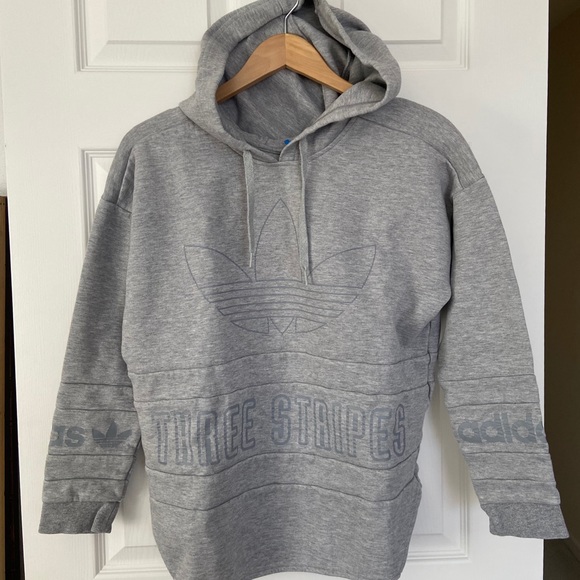 Tops - Grey Adidas Hoodie